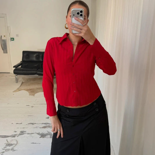 2000S Red Shirt
