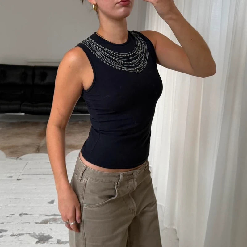 2000's Pierced Tank Top