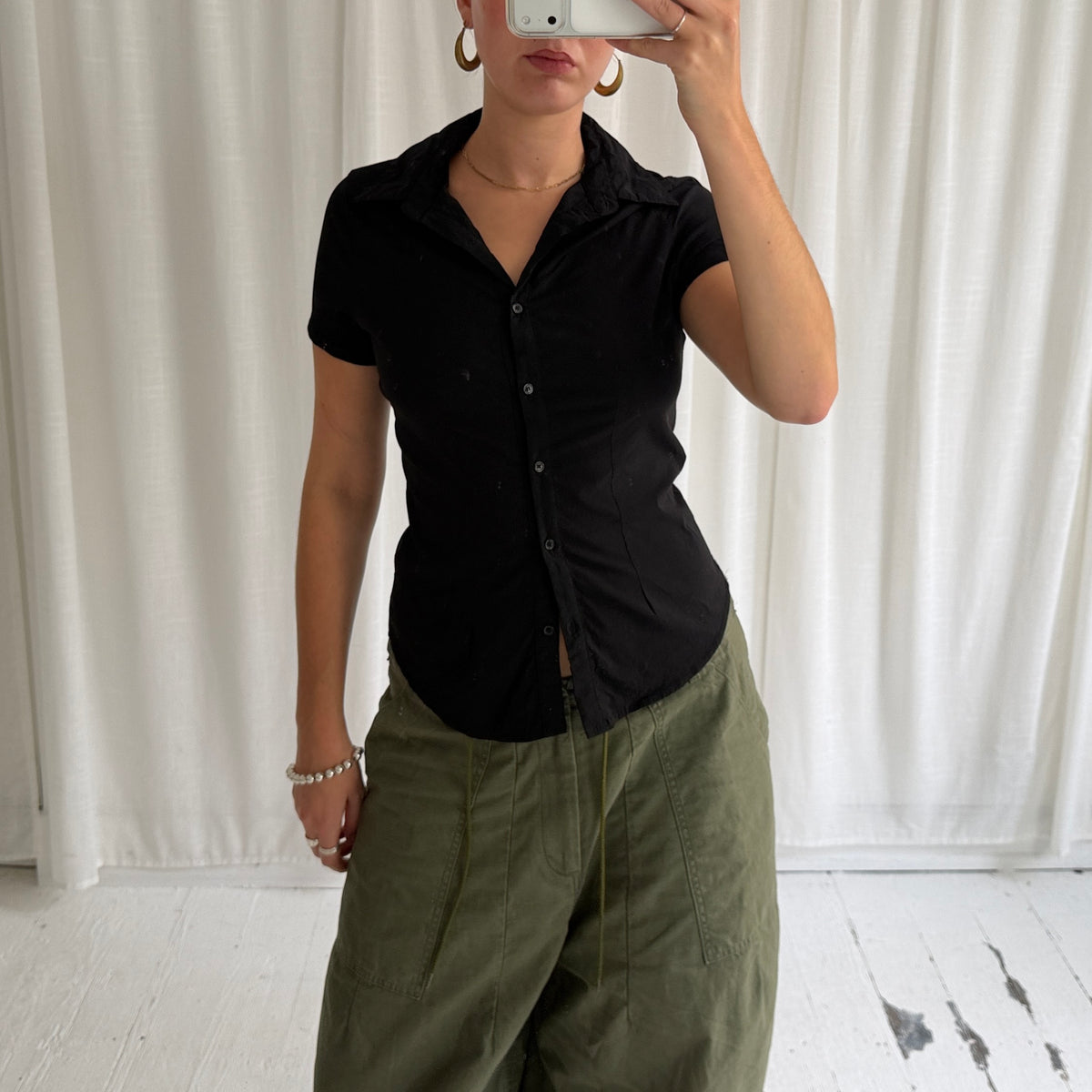 Vintage 90s Tailored Fitted Shirt