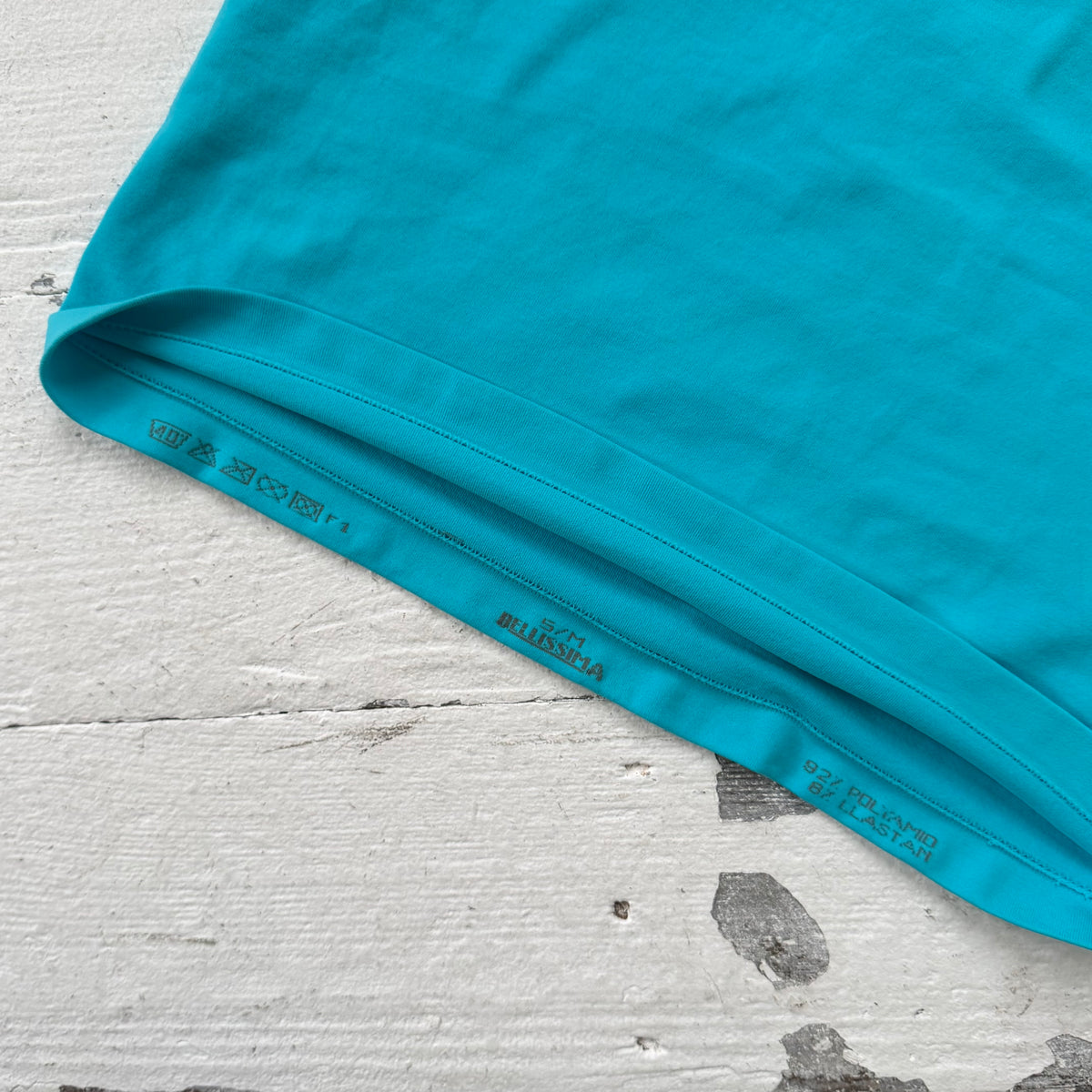 Turquoise Halter Neck Top