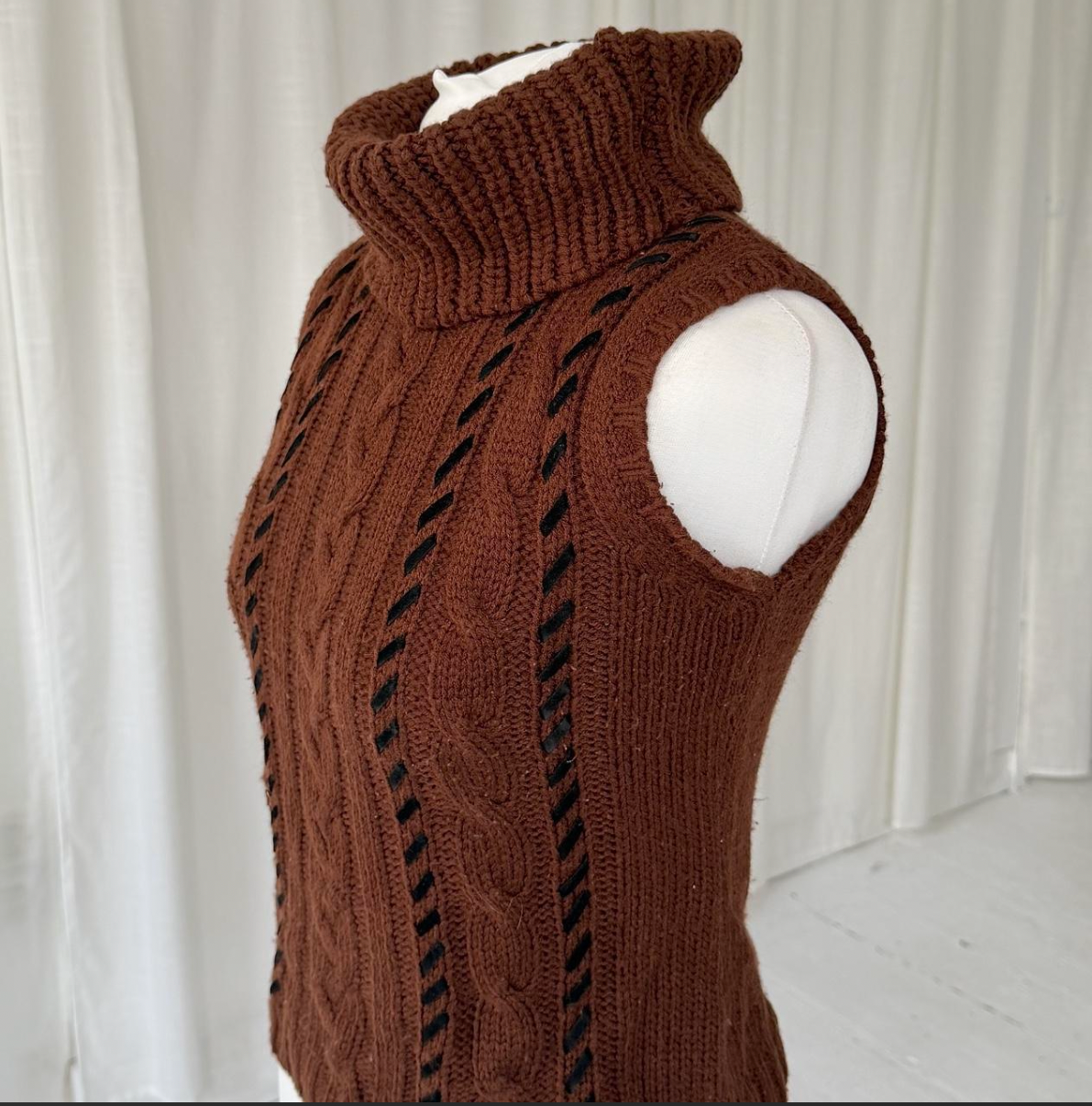 Italian Vintage Wool Rollneck Jumper