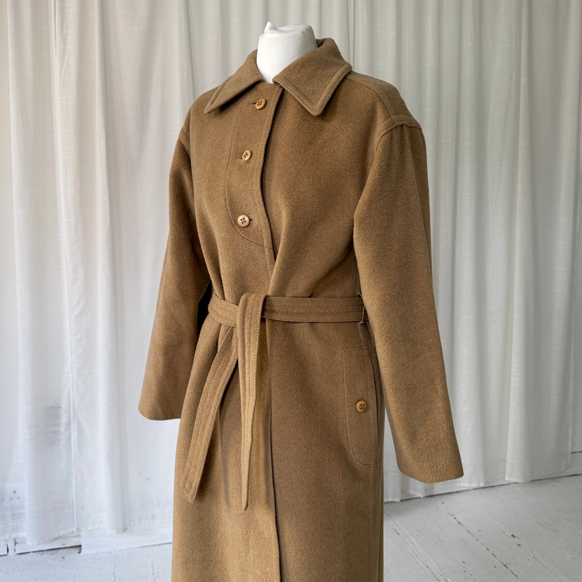 Wool & Cashmere Winter Coat