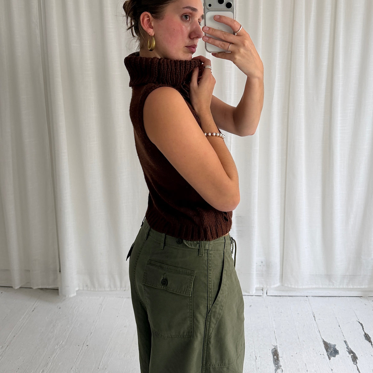 Italian Vintage Wool Rollneck Jumper