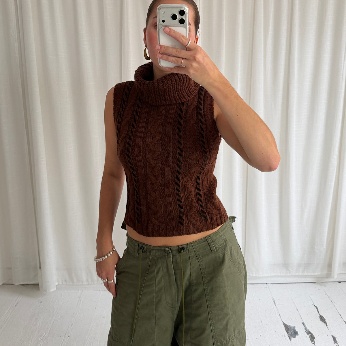 Italian Vintage Wool Rollneck Jumper