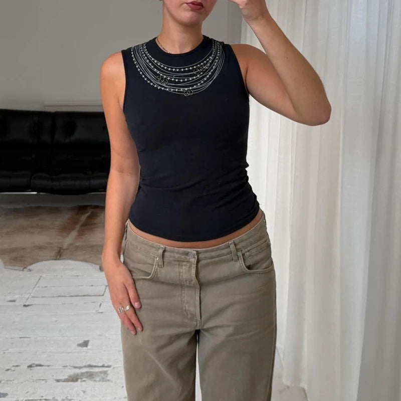 2000's Pierced Tank Top