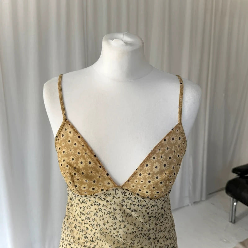 Intimissimi Floral Mesh Cami Top
