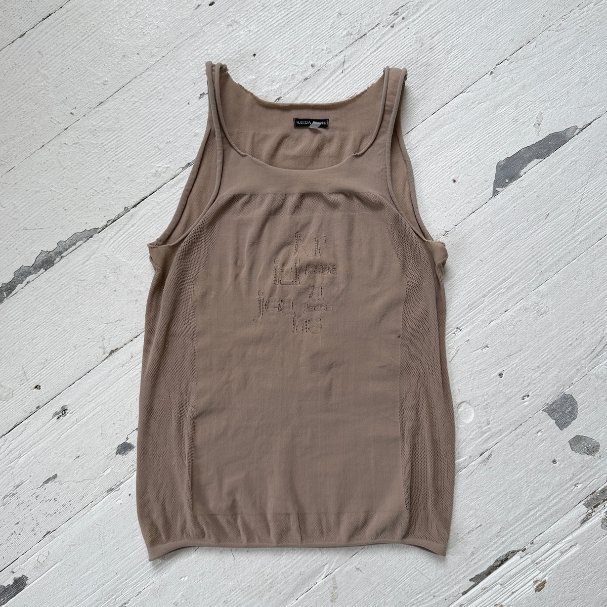 2000's Distressed Tank Top