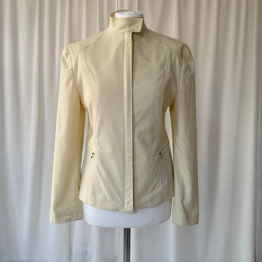 Italian Vintage Cream Tailored Jacket