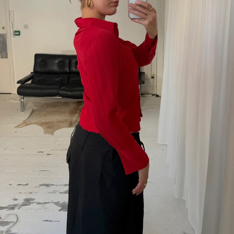 2000S Red Shirt