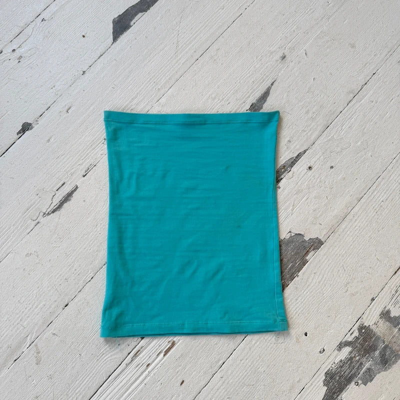 2000's Turquoise Bandeau Top
