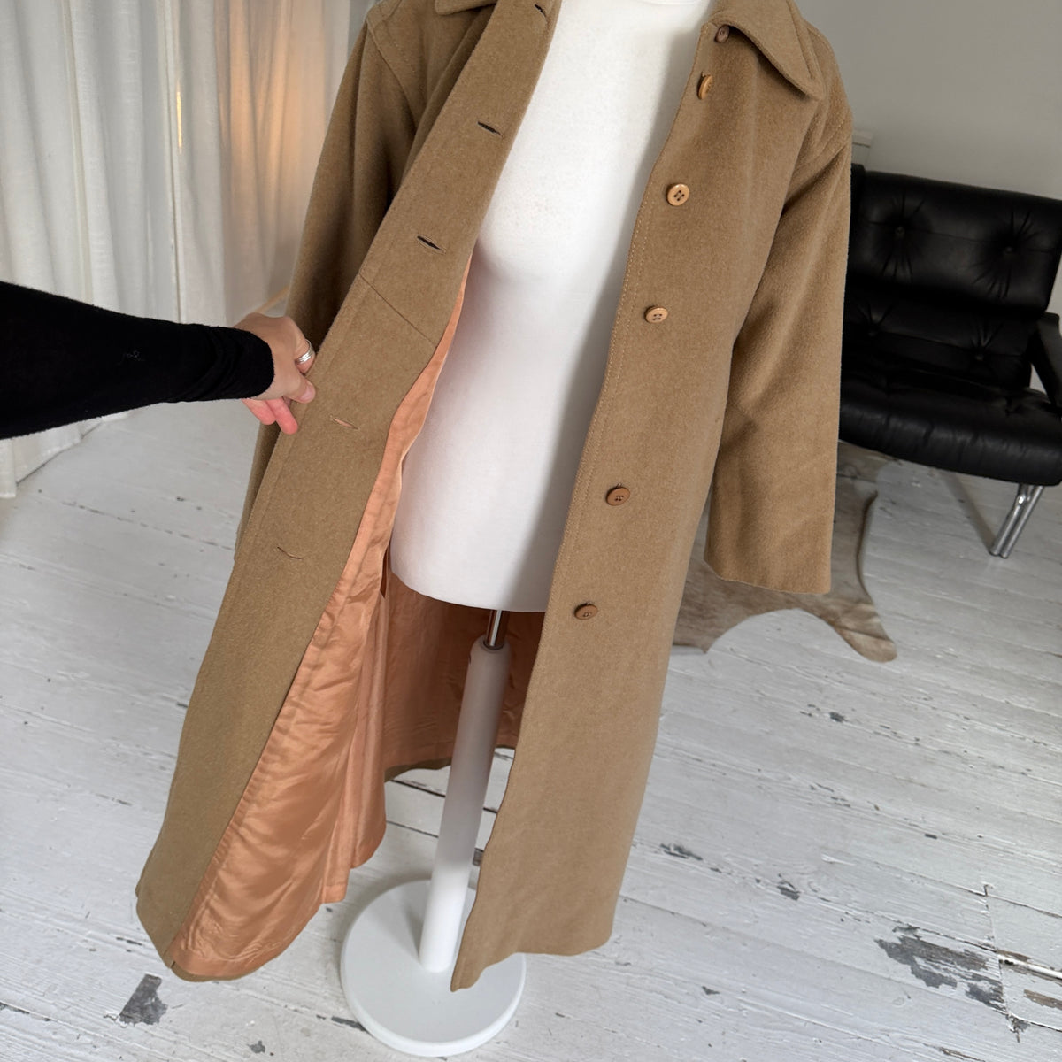 Wool & Cashmere Winter Coat