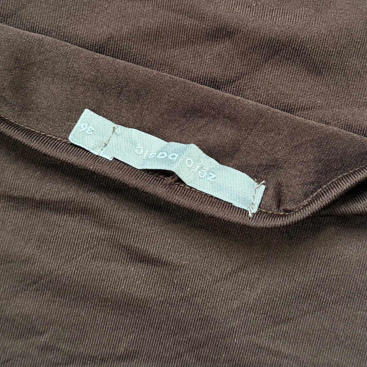1990s Brown Halterneck Top