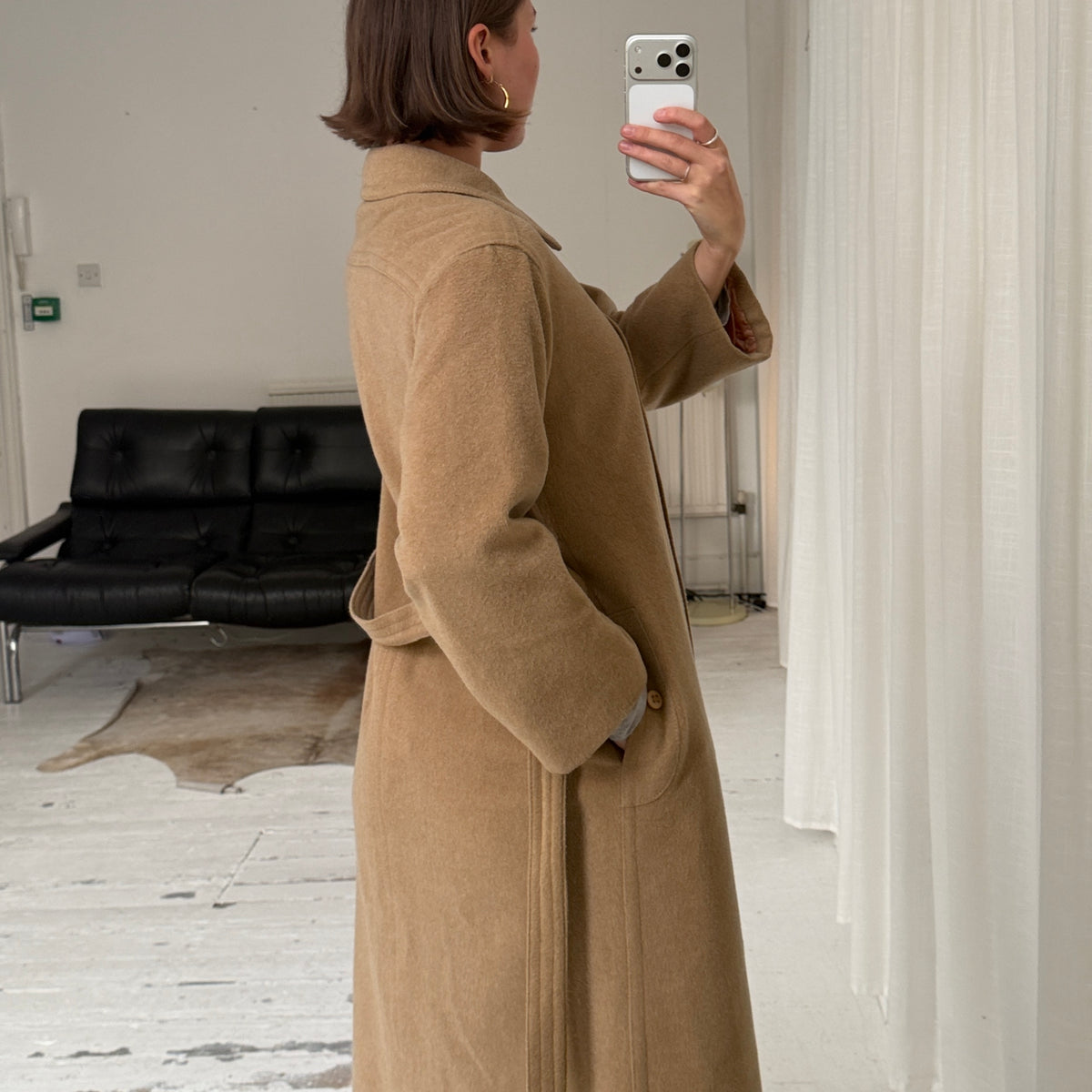 Wool & Cashmere Winter Coat