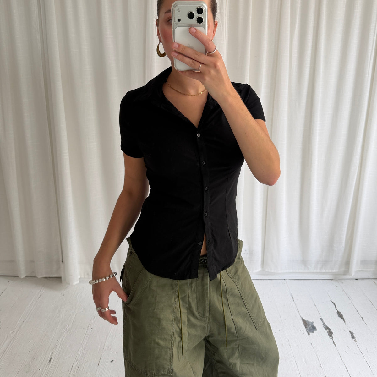 Vintage 90s Tailored Fitted Shirt