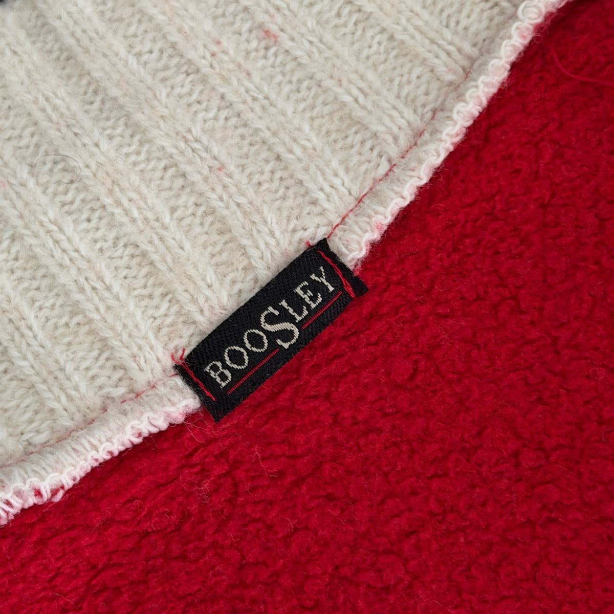 90s Knit Double Zip Moto Jumper