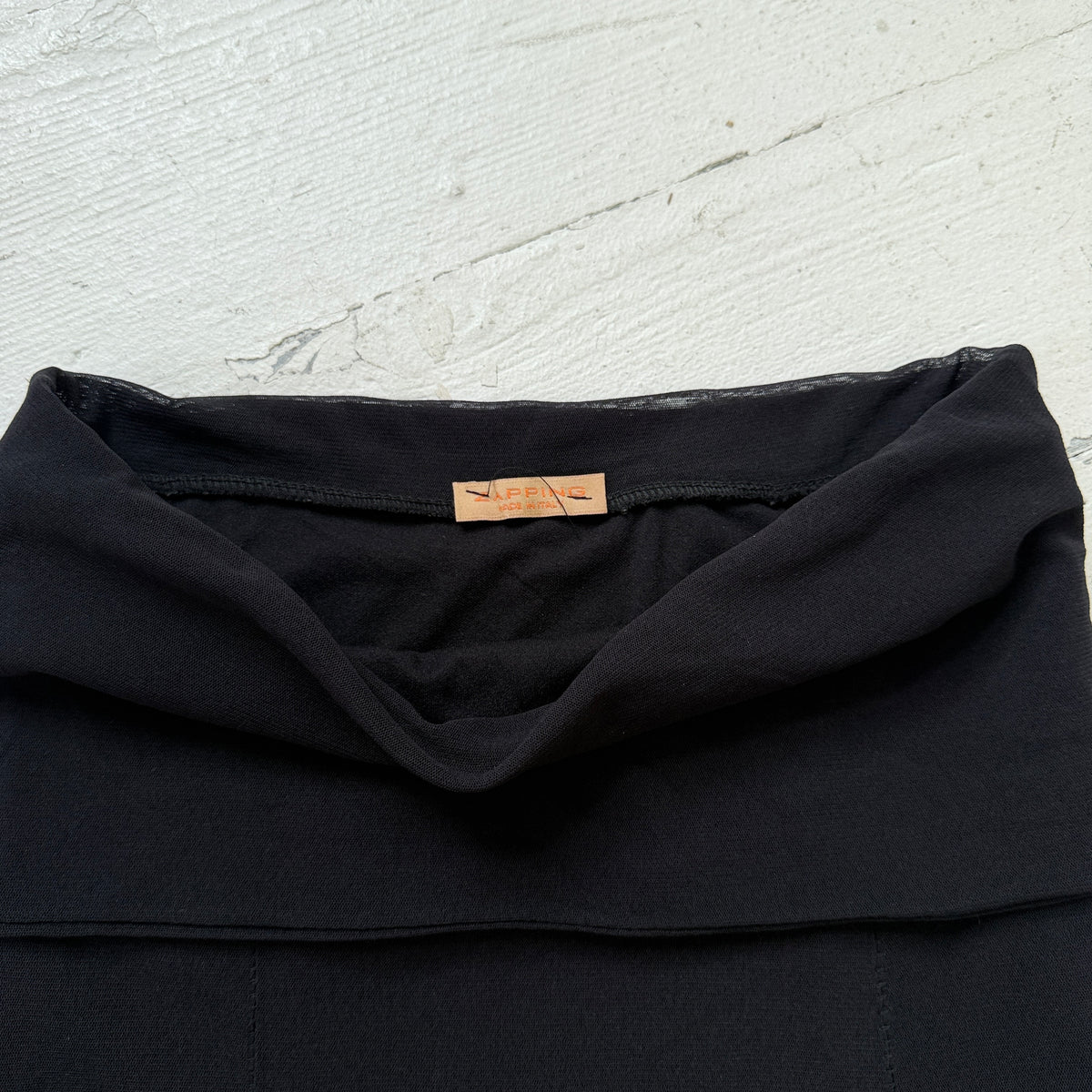 2000s Asymmetrical Mesh Midi Skirt