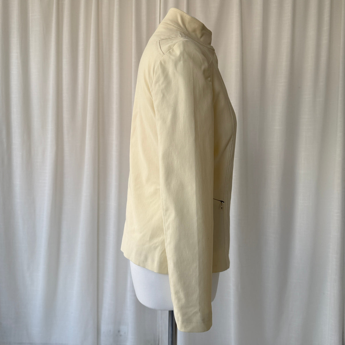 Italian Vintage Cream Tailored Jacket