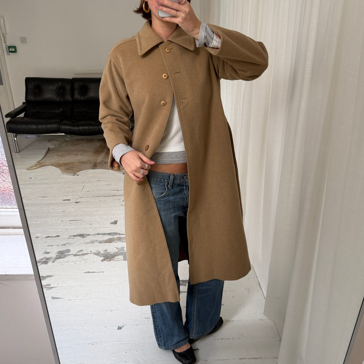 Wool & Cashmere Winter Coat