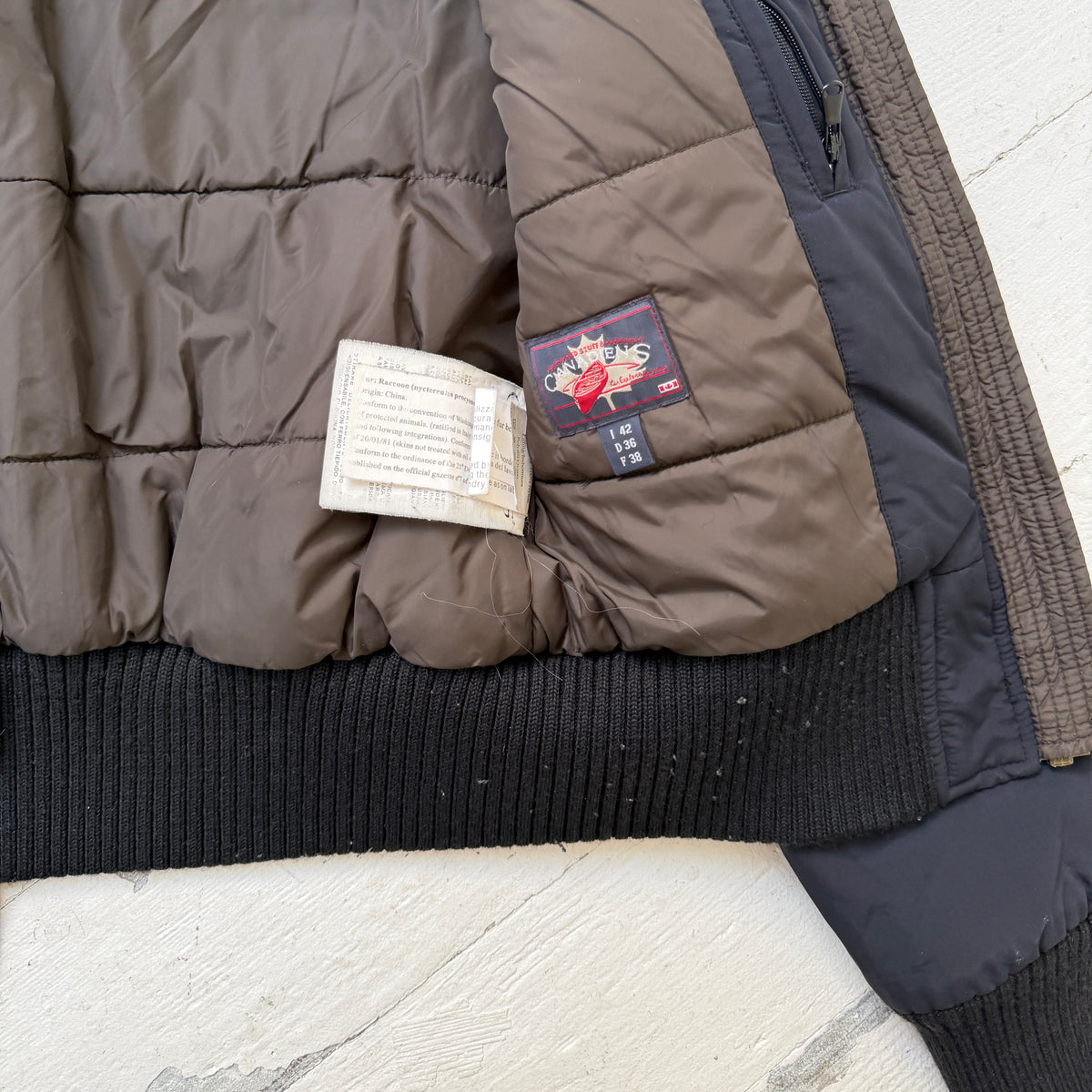 2000s Navy Padded Utility Bomber Jacket