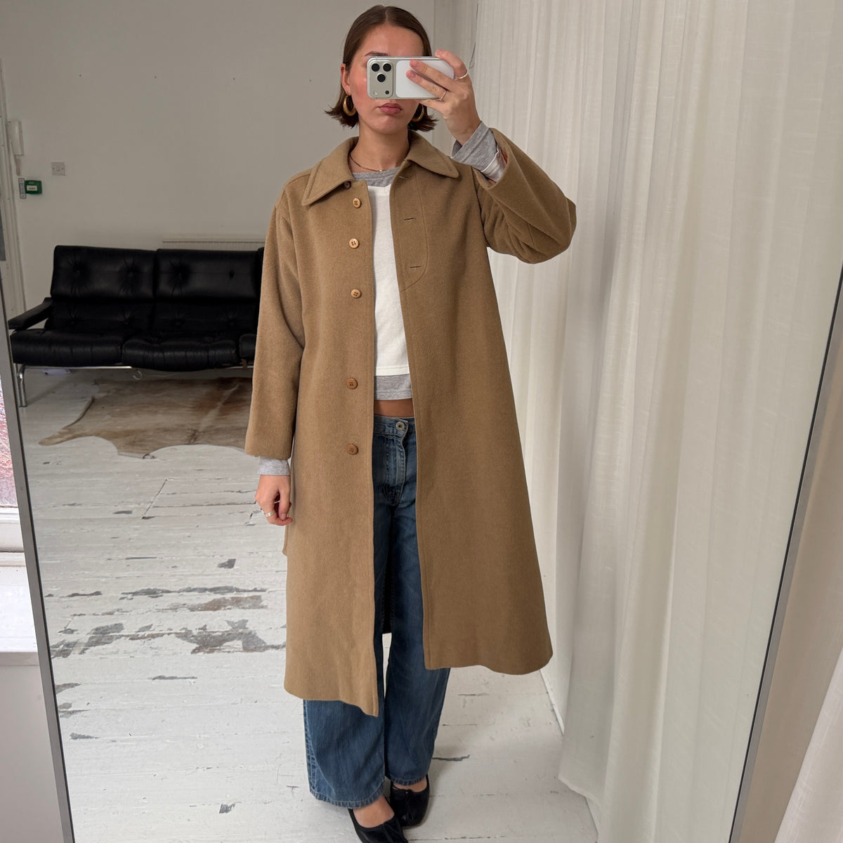 Wool & Cashmere Winter Coat