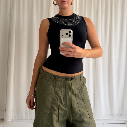 2000s Pierced Tank Top