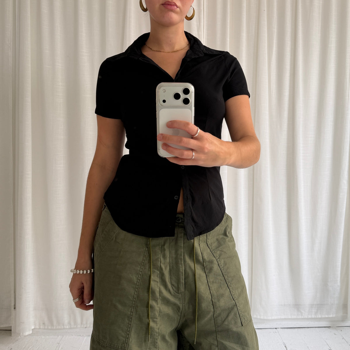 Vintage 90s Tailored Fitted Shirt