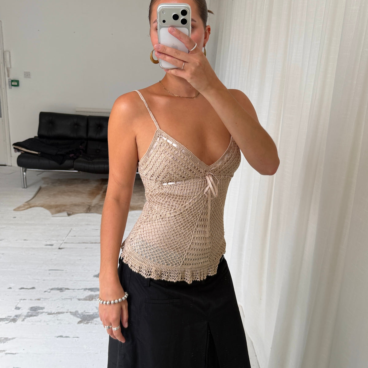 2000’s Crochet Cami Top