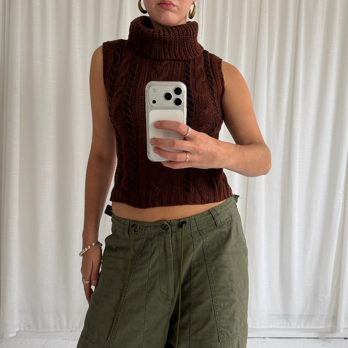 Italian Vintage Wool Rollneck Jumper