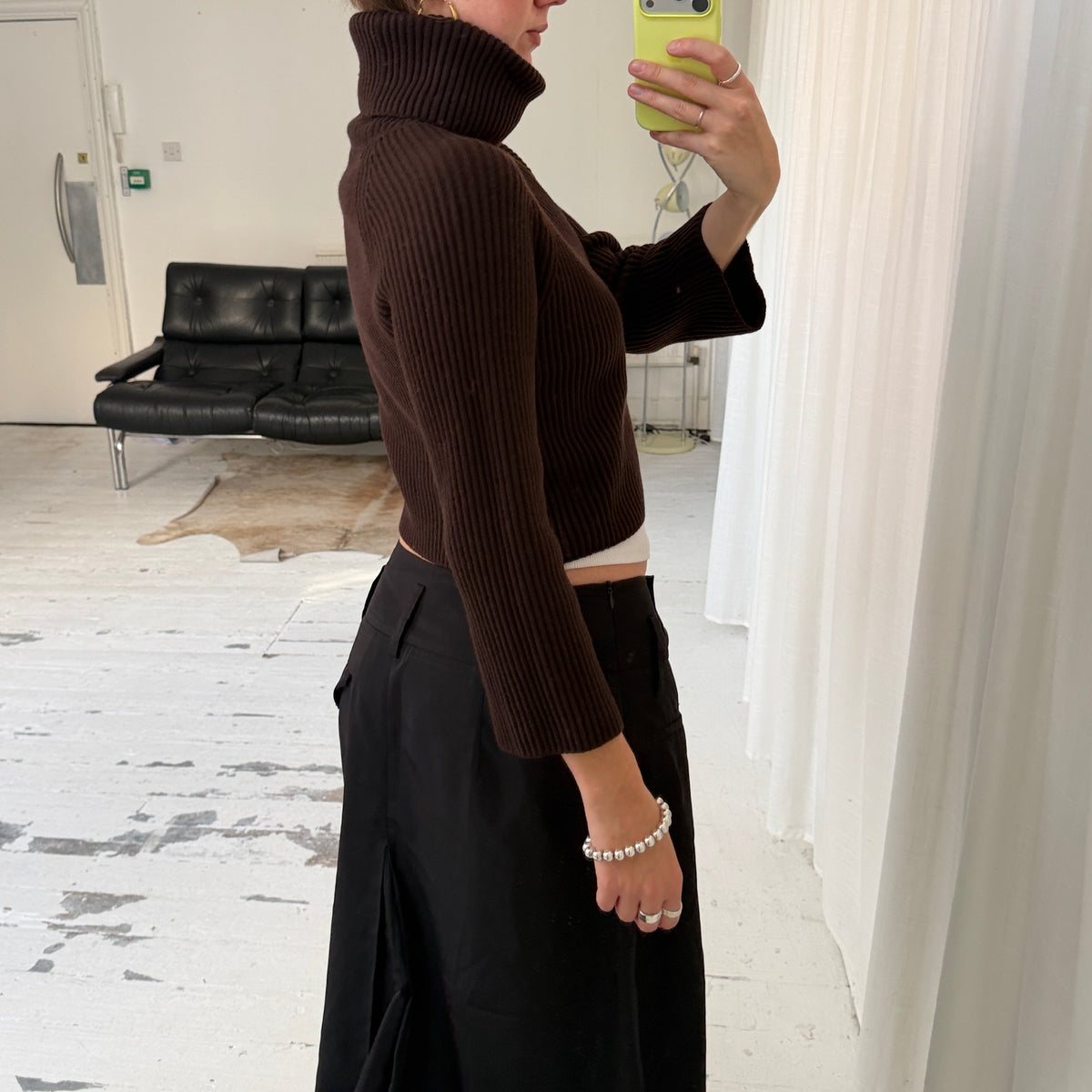 Luisa Spagnoli Pure New Wool Chunky Rollneck Jumper