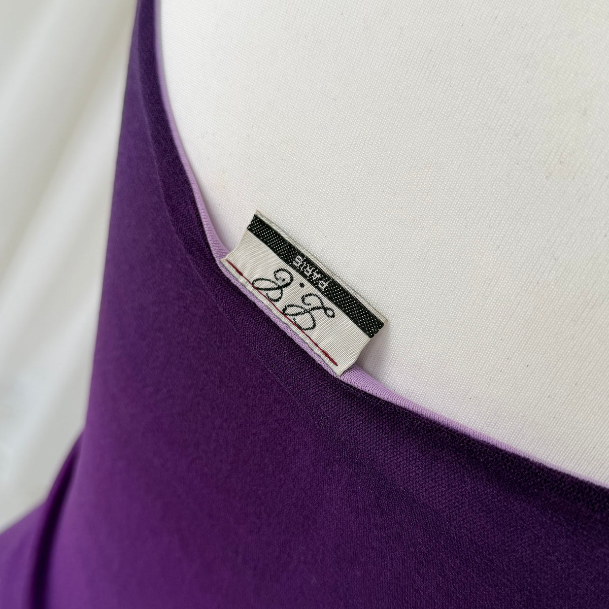 Purple Floral Mesh Mini Dress