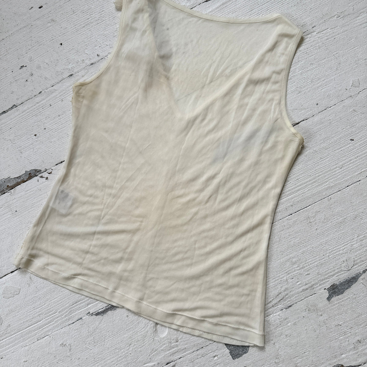 Spanish Vintage Silk Blend Rosette Top
