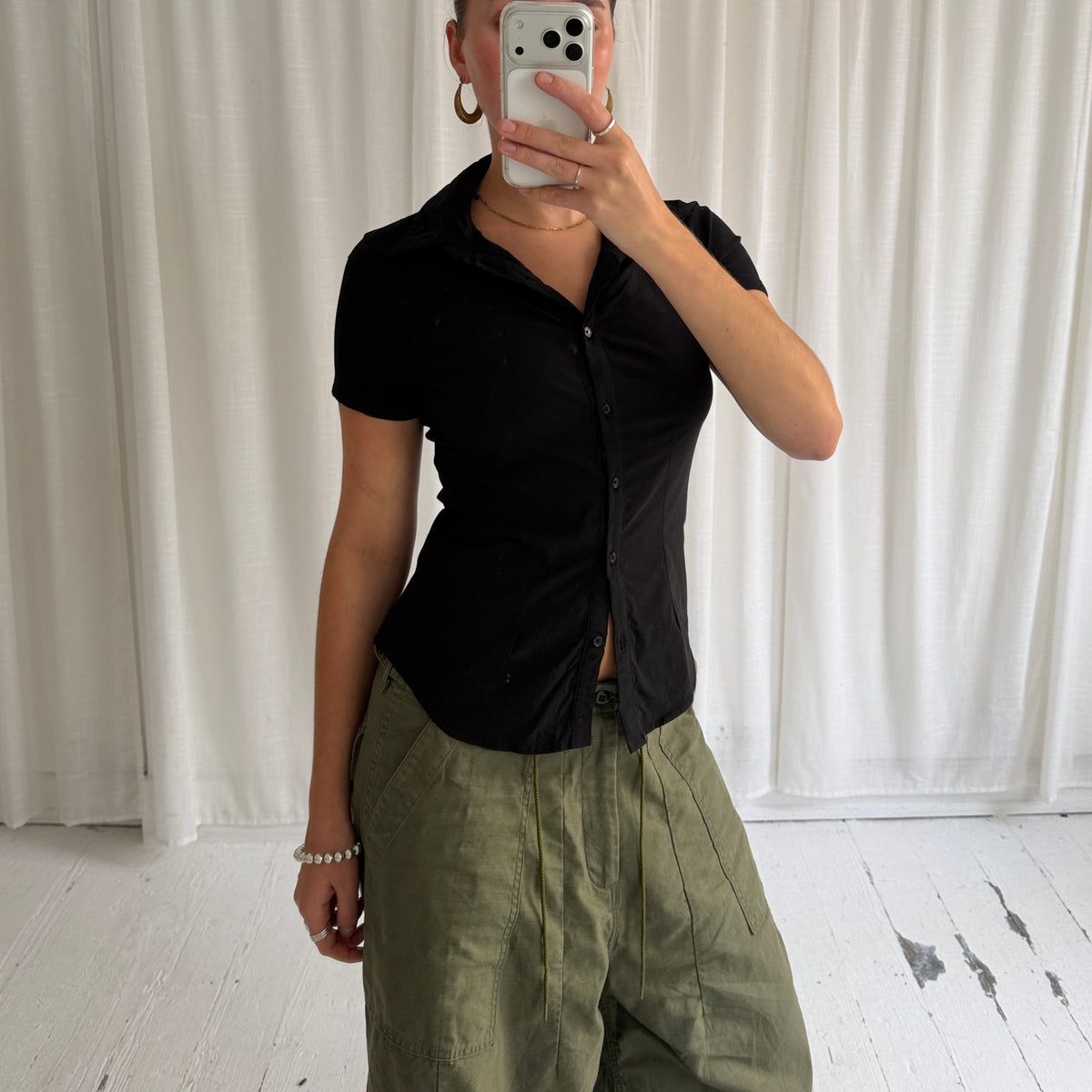Vintage 90s Tailored Fitted Shirt