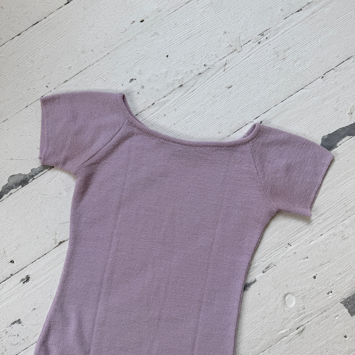 Lilac Knit Top