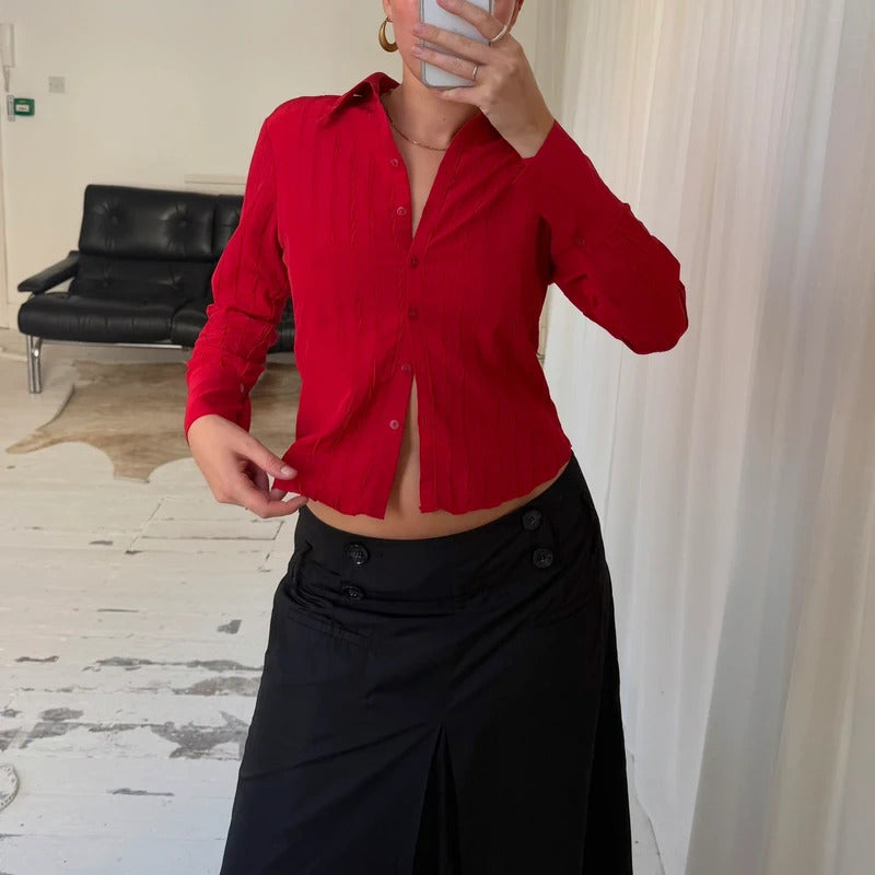 2000S Red Shirt