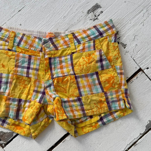 00s Pepe Jeans Patchwork Micro Shorts