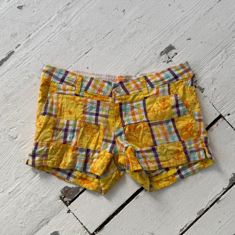 00s Pepe Jeans Patchwork Micro Shorts