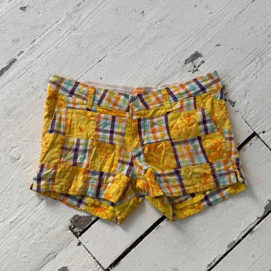 00s Pepe Jeans Patchwork Micro Shorts