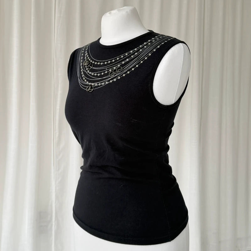 2000's Pierced Tank Top